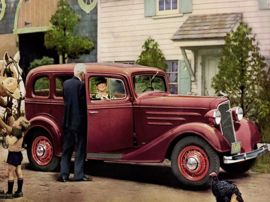  Chevrolet Standard 4-Door Sedan 1935 года  (фото 1 из 1)